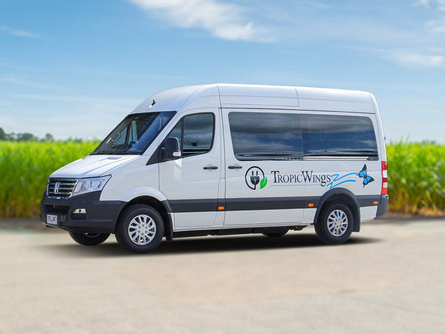 Tropic Wings Electric 11 Seater Minivan