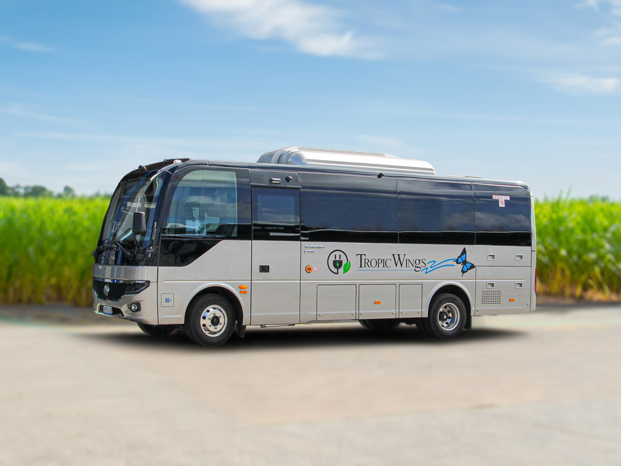 Tropic Wings Electric 28 Seater Coach