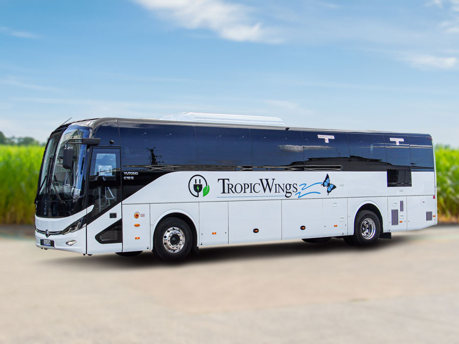 Tropic Wings Electric 57 Seater Coach